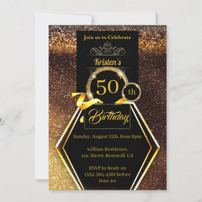 Invitación de 50 años de oro (Anverso)