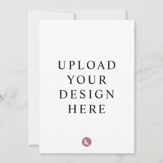 Invitación de 5" x 7"