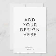 Invitación de 5x7"