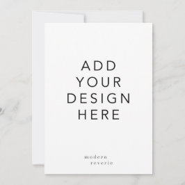 Invitación de 5x7"