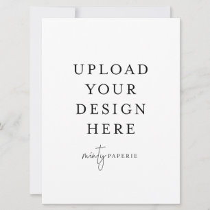 Invitación de 6,5" x 8,75" - Retrato