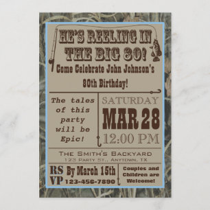 Invitación de 80 años de pesca con Camo