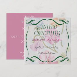 INVITACIÓN DE ABRIR GRAN BAÑERA DE COLOR DE AGUA D