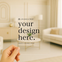 Invitación de acrílico | Carga tu diseño Invitació