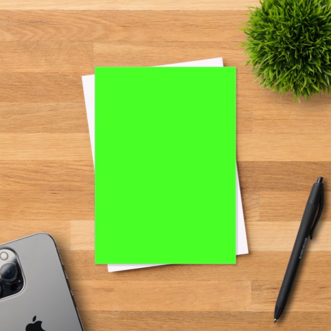 Invitación de acrílico verde neón – Personalizable (Insitu (Tarjeta de Invitación))