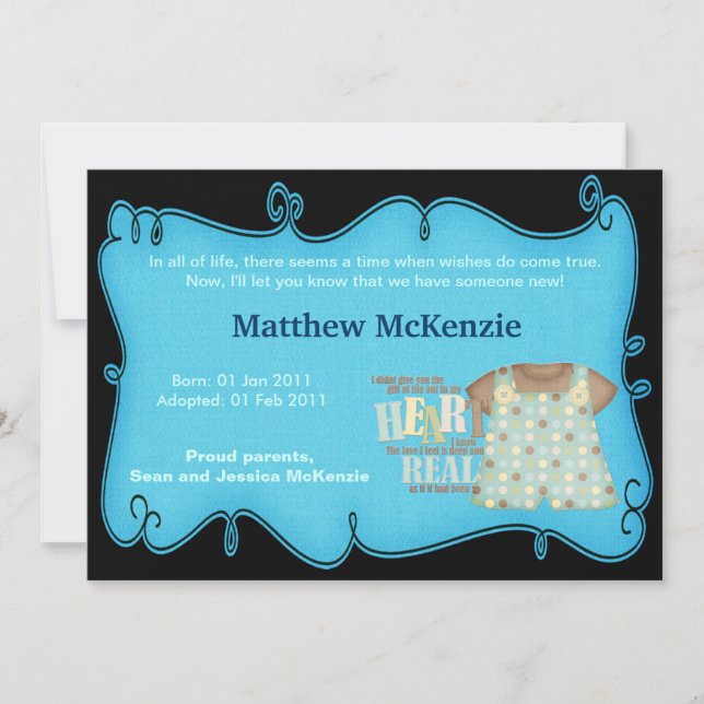 Invitación de adopción (Anverso)
