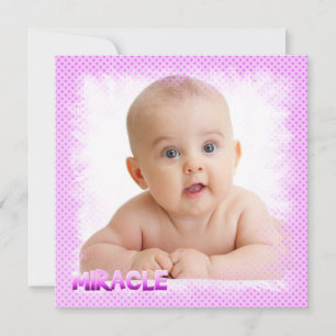 Invitación de adopción chica