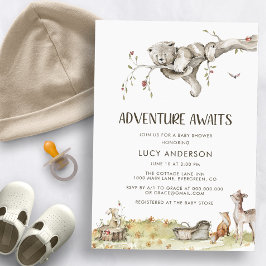 Invitación de Adventure Baby Shower