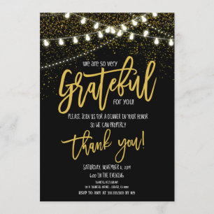 Invitación de Agradecimiento Navideño, Fiesta Corp