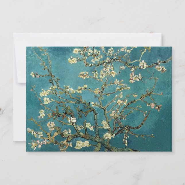 Invitación de Almond Blossom (Anverso)