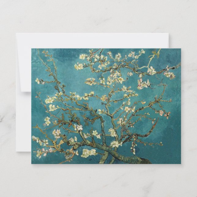 Invitación de Almond Blossom (Anverso)