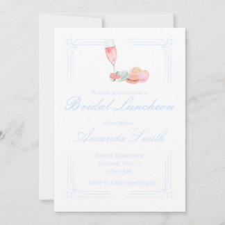 Invitación de almuerzo/baño nupcial editable