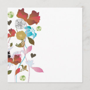 Invitación de amapolas