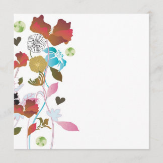 Invitación de amapolas