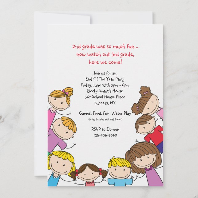 Invitación de amigos (Anverso)