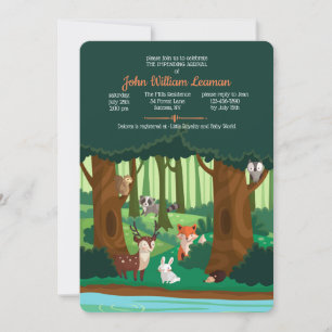 Invitación de amigos de Woodland