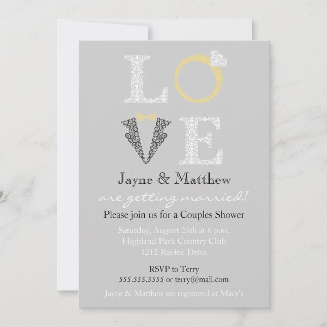 Invitación de AMOR (Anverso)