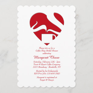 Invitación de Amor de Café