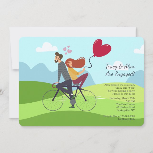 Invitación de amor joven (Anverso)