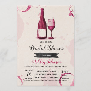 invitación de amor y vino es todo lo que necesitas