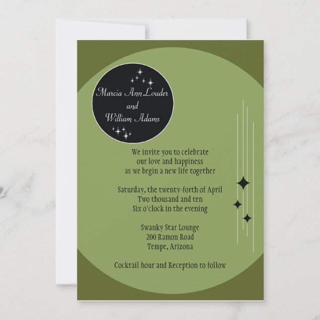 Invitación de Amsterdam:Oliva (Anverso)