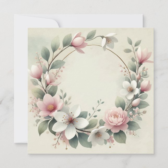 Invitación de anillo boda (Anverso)