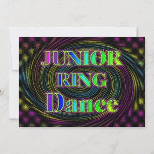 INVITACIÓN DE ANILLO DE JUNIOR NEON