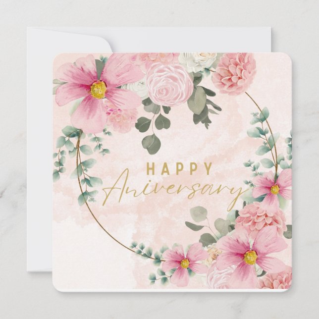 Invitación de Aniversario (Anverso)