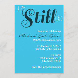 Invitación de Aniversario Aún lo Hacemos