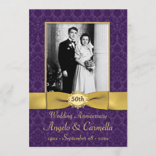 Invitación de Aniversario de Boda de Cualquier Año