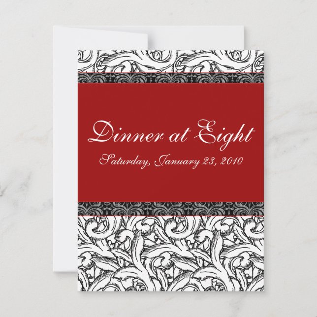 Invitación de aniversario de boda / ocasión especi (Anverso)