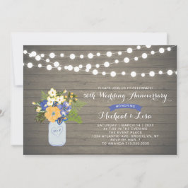 Invitación de Aniversario de Bodas número 50 de Ma