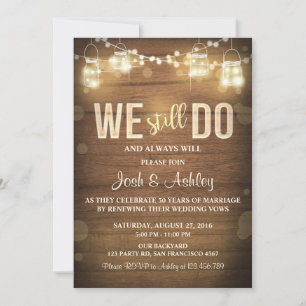 Invitación de aniversario Fiesta de renovación de