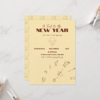 Invitación de Año Nuevo