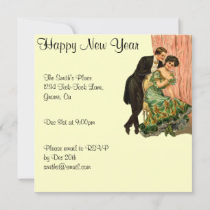 Invitación de Año Nuevo Viejo