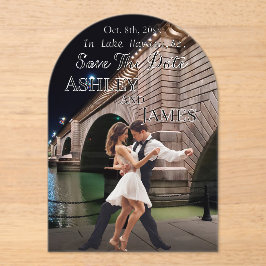 Invitación de Anuncio de Fecha de London Bridge