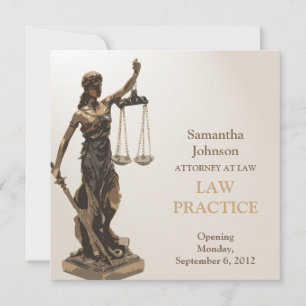 Invitación de apertura de la práctica jurídica