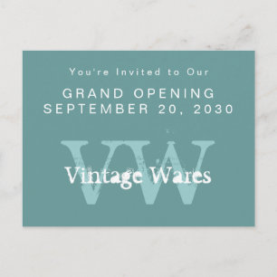 Invitación de apertura de tiendas de negocios de I