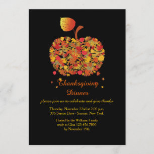 Invitación de Apple de otoño