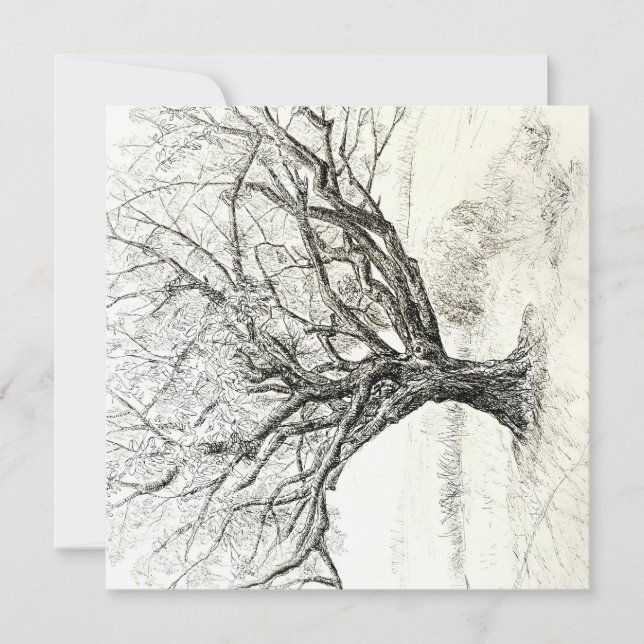 Invitación de árbol (Anverso)