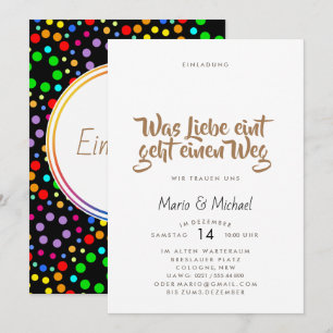 Invitación de arcoíris