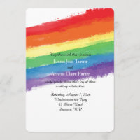 Invitación de Arcoíris del Triunfo del Amor