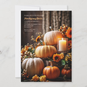 Invitación de Arreglo de Calabaza