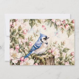 invitación de arrendajo azul