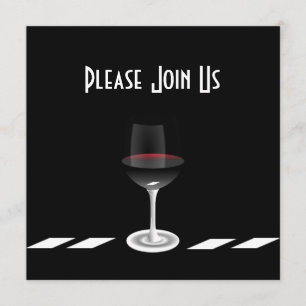 Invitación de Art Deco Party Por Favor Únase A Nos