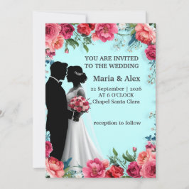 ✨ Invitación de Arte de Boda para Celebración de N