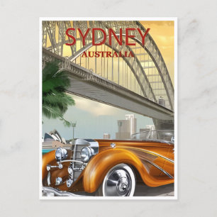 Invitación de arte de viajes de Australia en Sydne