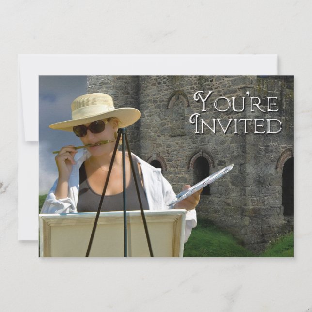 Invitación de artista (Anverso)