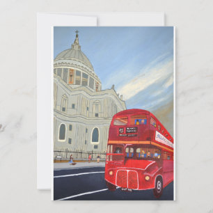 Invitación de autobús de Londres 