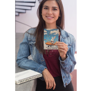 Invitación de Avión Piloto del Conejo de Pascua Fe